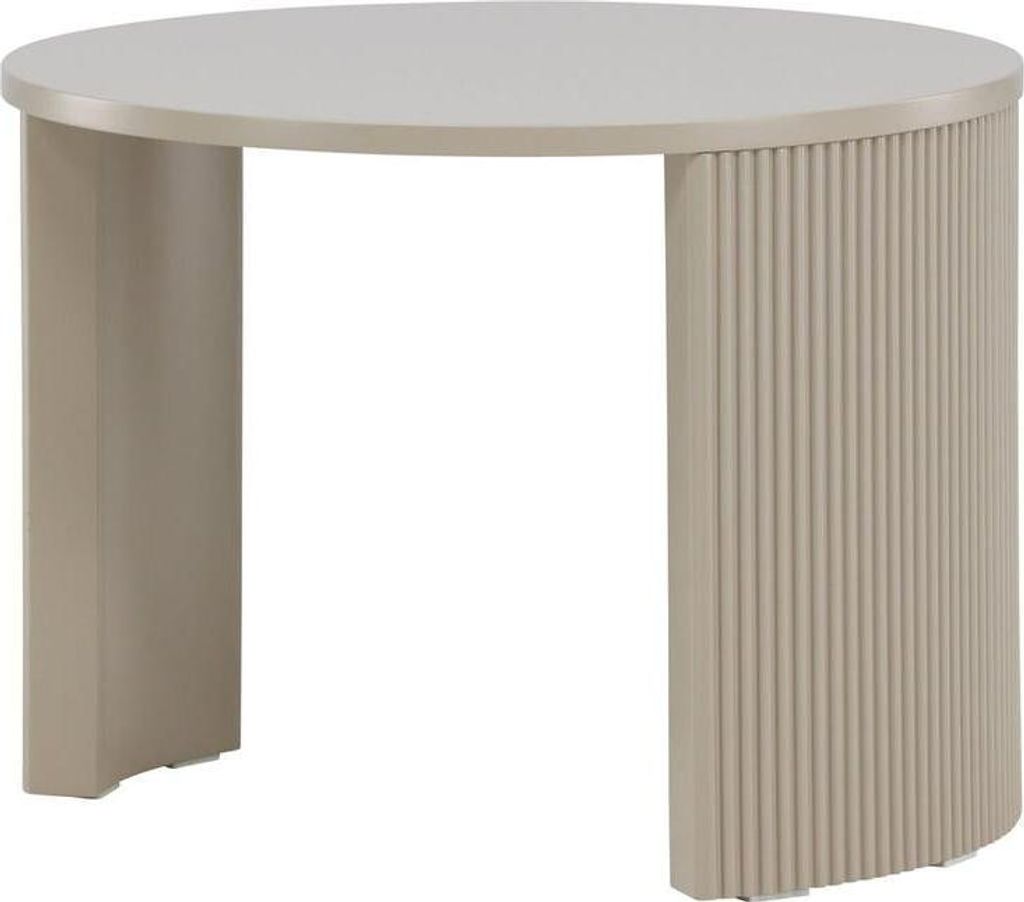 Couchtisch Bristol  Ø60cm - Beige Produktbild 