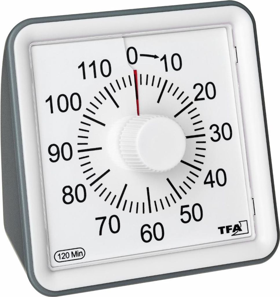 TFA® 38.2043.10 TFA® Küchentimer Visual silber Immagine del prodotto 