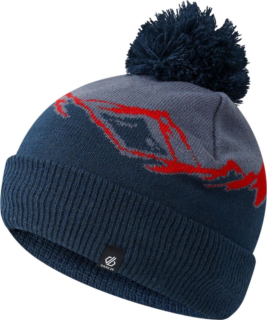 Dare 2B - "Fernie" Pudelmütze für Kinder RG12165 (128-140) (Indigoblau/Dunkel-Jeansblau)