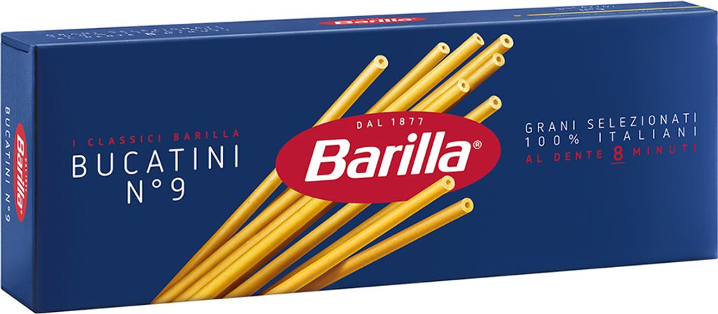 24x Pasta Barilla - Bucatini N.9 - 500g - Italienische Produktbild 