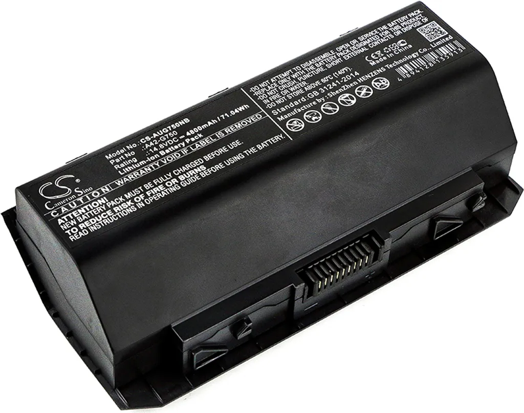 Solution Batterie Déchargée pour Asus G750 G750JH G750JM - Batterie Neuve