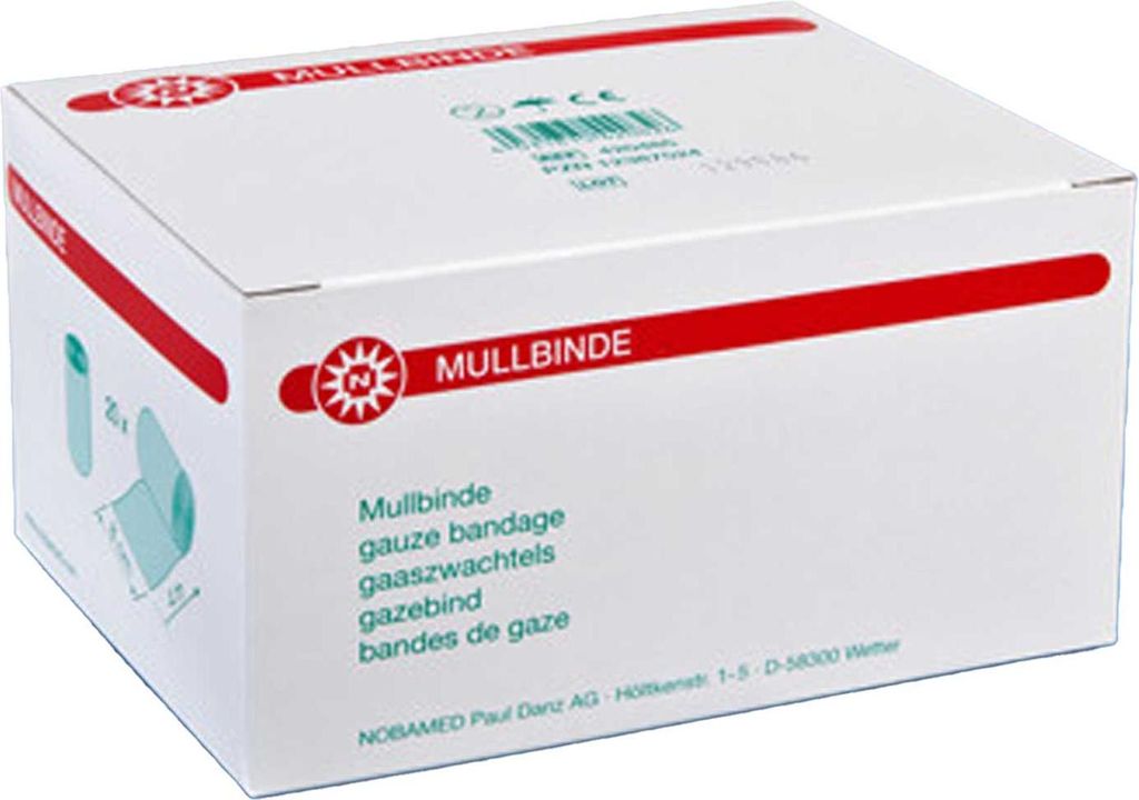 Unsterile Mullbinden aus Baumwollmull zur Wundversorgung 4 Produktbild 
