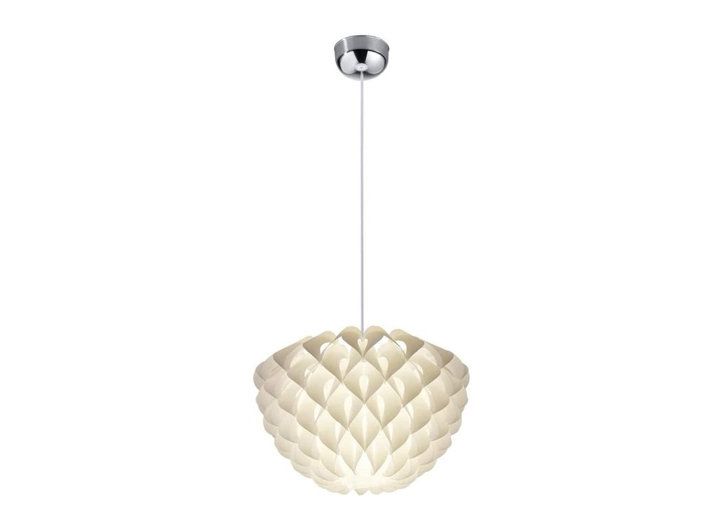 Reality Leuchten Pendelleuchte TILIA DH 40x150 cm weiß Hängelampe