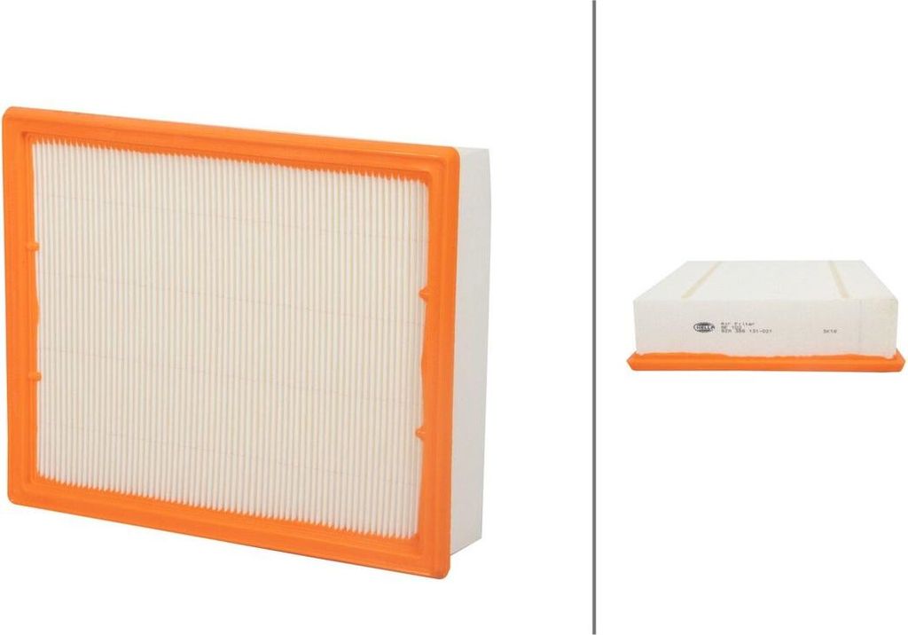 Luftfilter-Einsatz 251 x 210 mm HELLA passend für u.a. GENERAL MOTORS