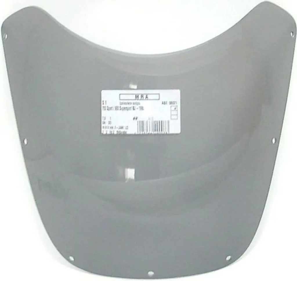Bulle Sportive MRA Noire Incassable pour Ducati 750 SS Homologuée