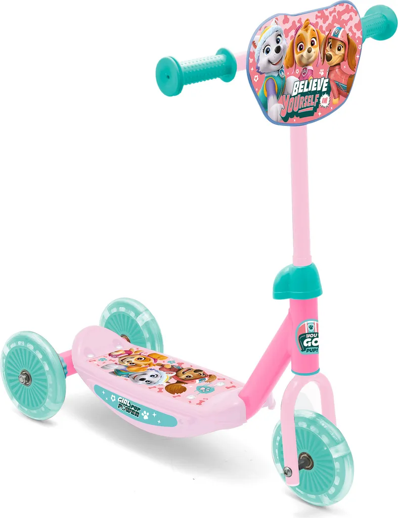 Trottinette 3 Roues Pat' Patrouille Nickelodeon - Premier Âge Rose Fille