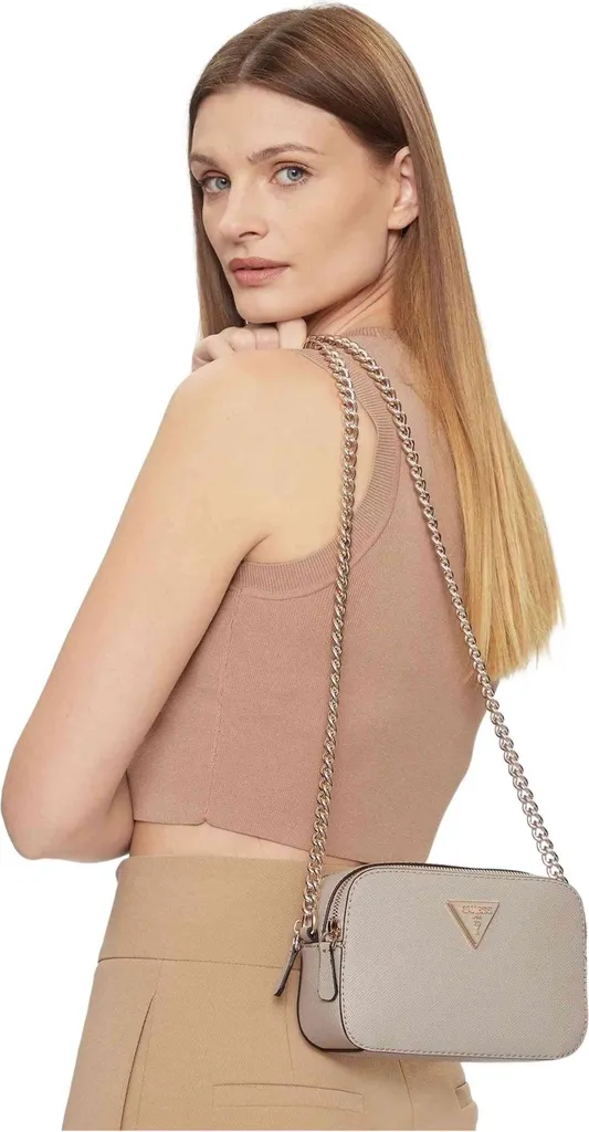 Borsa Guess 209902200068 Taupe per il Lavoro e il Tempo Libero