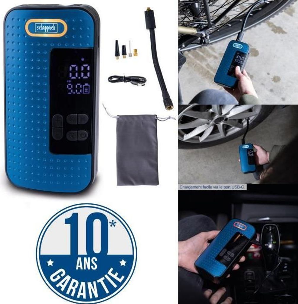 Electric Inflator Cordless Portable Air Compressor 10.3 Bar Immagine del prodotto 