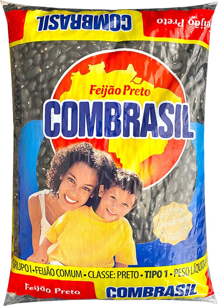 Feijao Preto 1kg Bohnen aus Brasilien Produktbild 