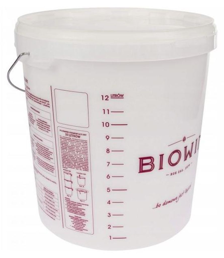 Pojemnik fermentacyjny / wiadro 15L BW Zdjęcie produktu 