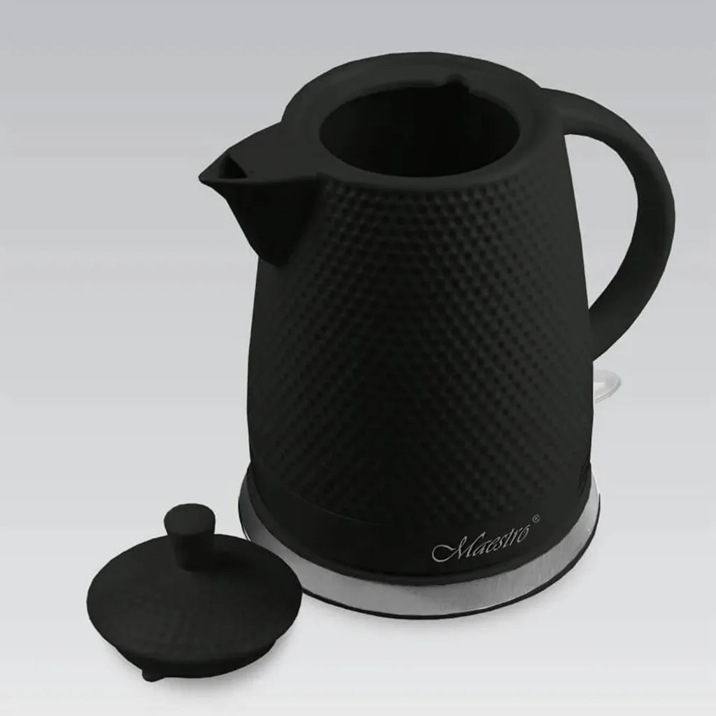 Bouilloire sans fil 1,5L Maestro MR-069 - Chauffe-eau Rapide et Noir