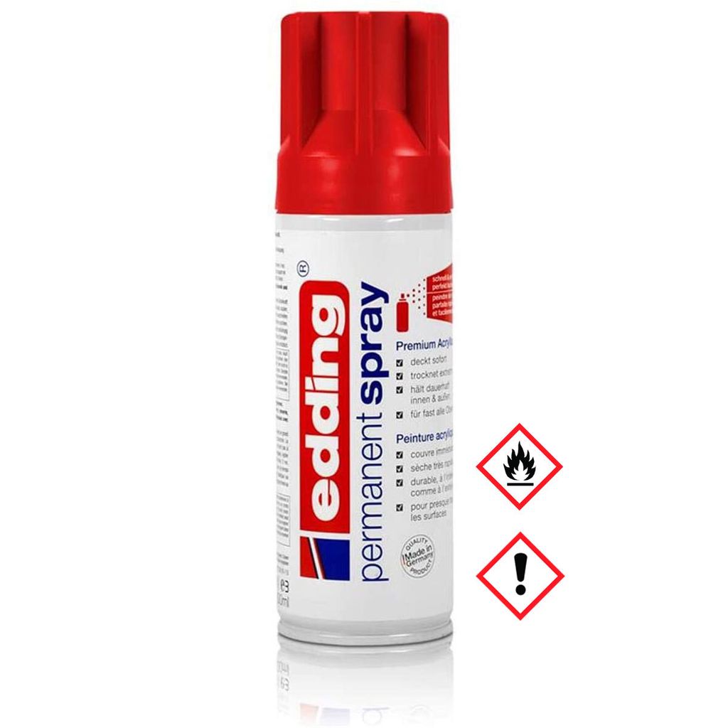 edding 5200 Permanentspray - verkehrsrot matt Produktbild 