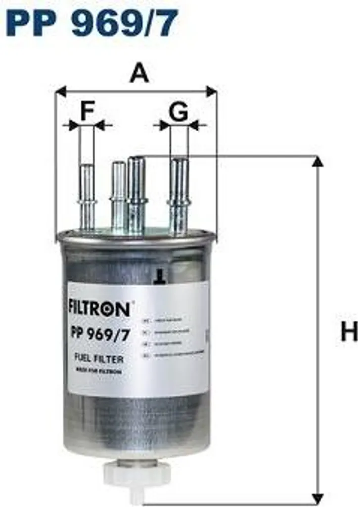 Filtre à carburant pour l'entretien de Range Rover et Discovery OE