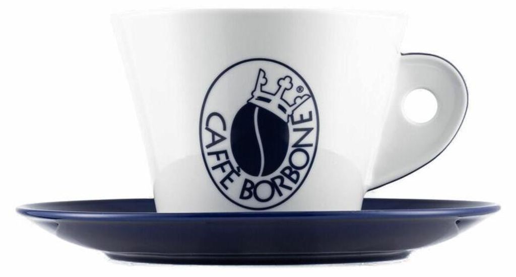 Caffè Borbone XXL Jumbotasse mit Untertasse, Porzellan, 1.2 Produktbild 