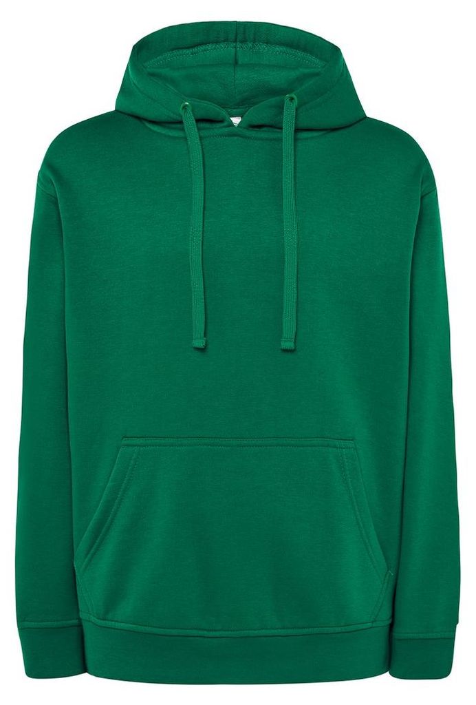 JHK - Kapuzenpullover für Herren, Kängurutasche LT4794 (XS) (Irisches Grün)
