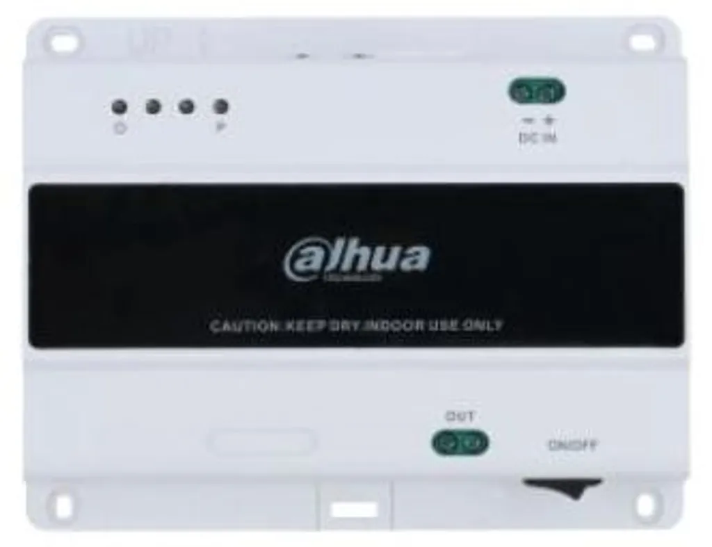 Switch Réseau 2 Fils Dahua DHI-VTNS1001B-2-A pour Visiophone Habitat