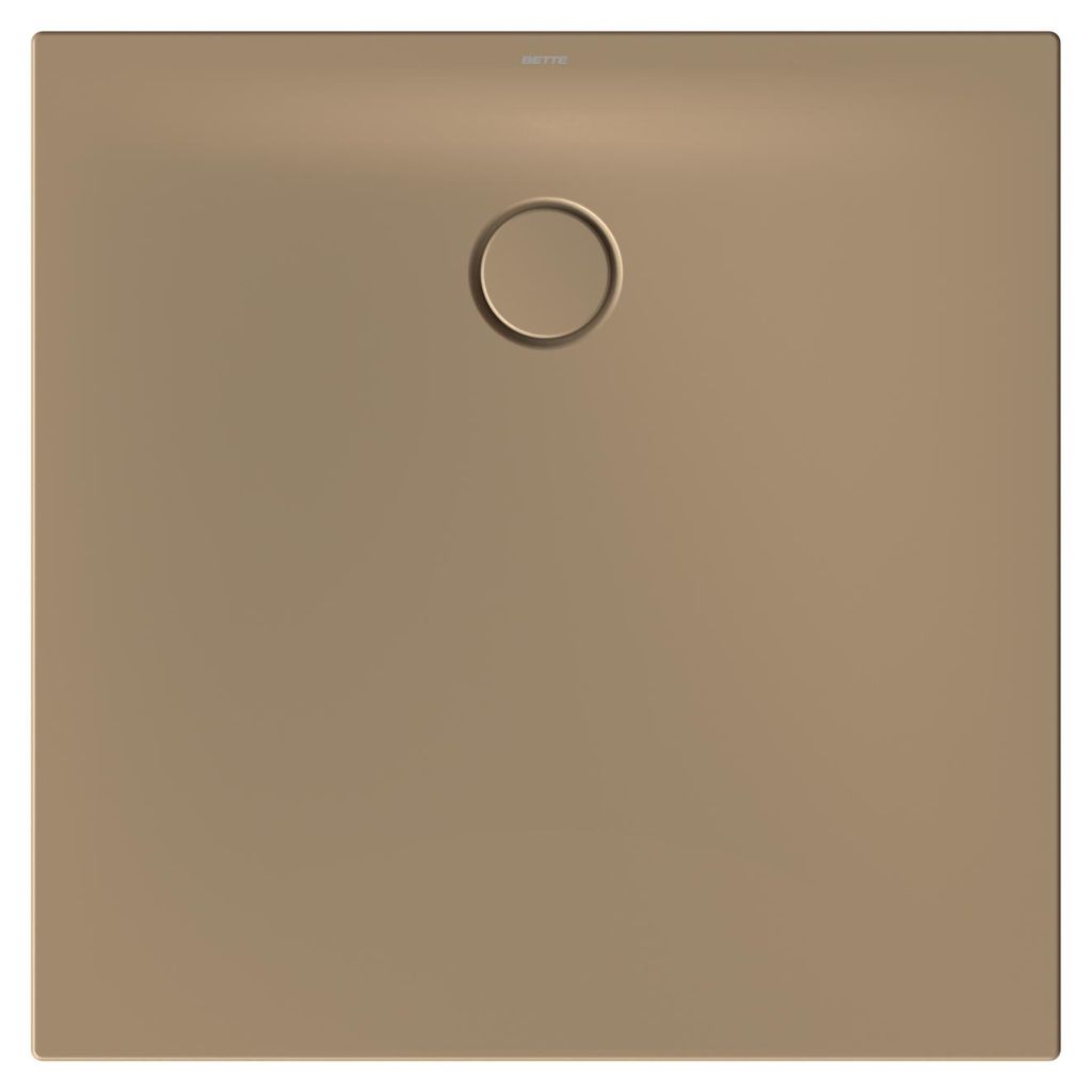 BetteFloor Side Duschwanne mit Minimum-Wannenträger und BetteAntirutsch Pro, 900x900mm, 3381-417AE,T1