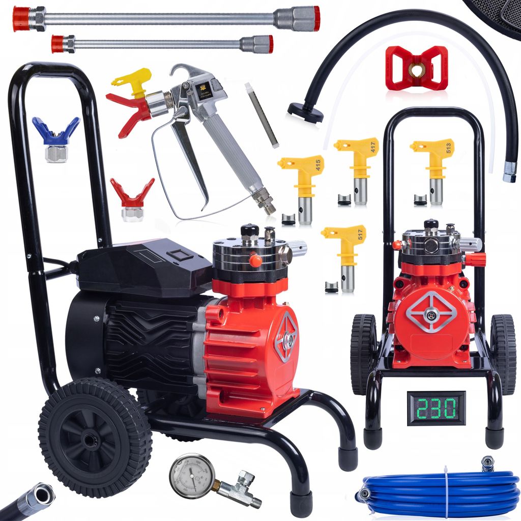 Rosfix Red Strong Storm 1100 RSS05 3500 W 22 MPA 18 l/min Produktbild 