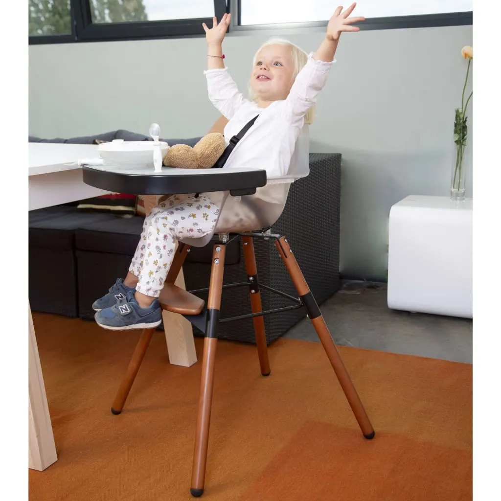Tablette Chaise Haute Childhome Evolu Noir et Set de Table Silicone - 5