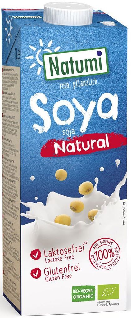 Sójový Nápoj Bez Pridaných Cukrov, Bezlepkový1L - Natumi Obrázok produktu 