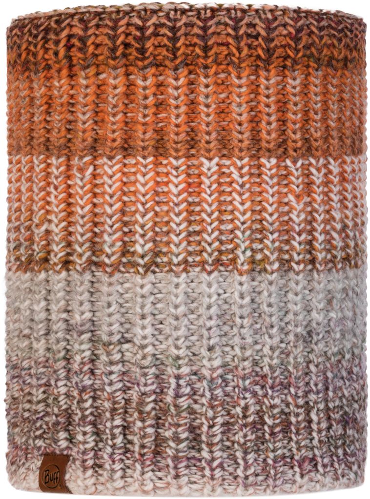 Buff Knitted & Polar Neckwarmer Olya Grey -
