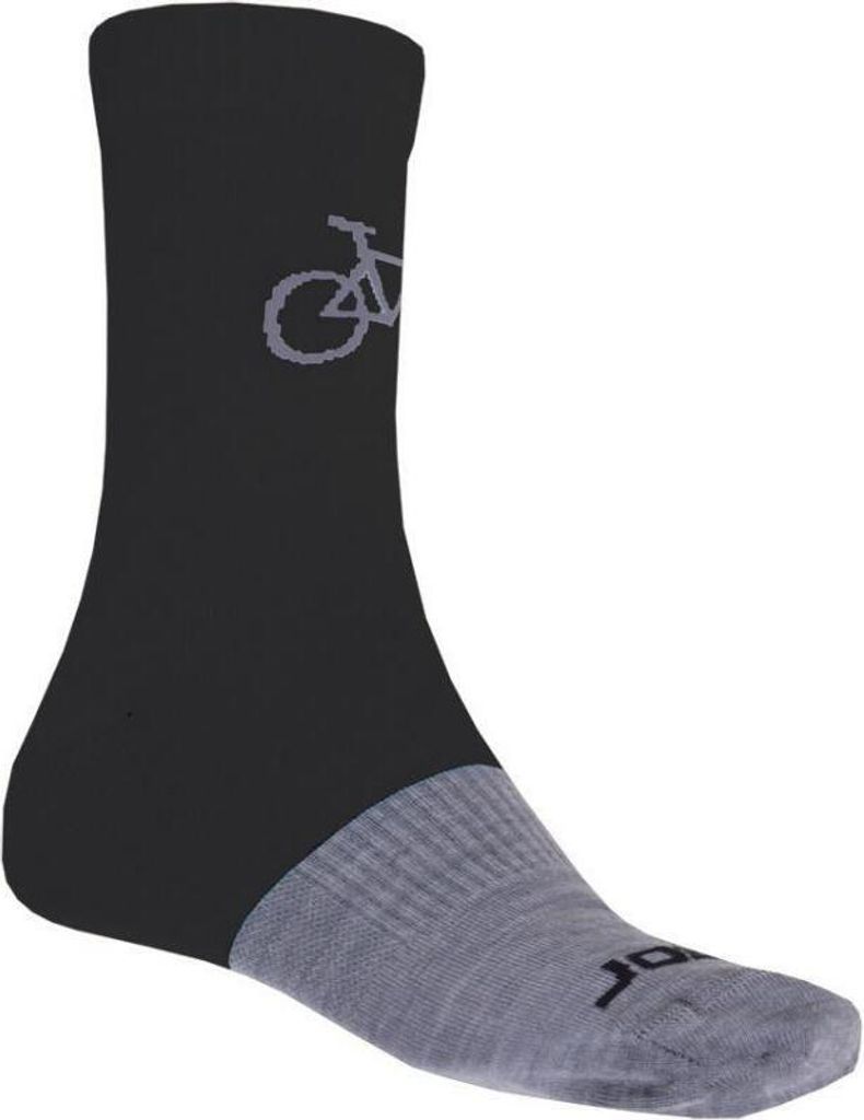 Sensor Tour Merino Socken schwarz grau größe 3-5 (35-38) 16100069-00