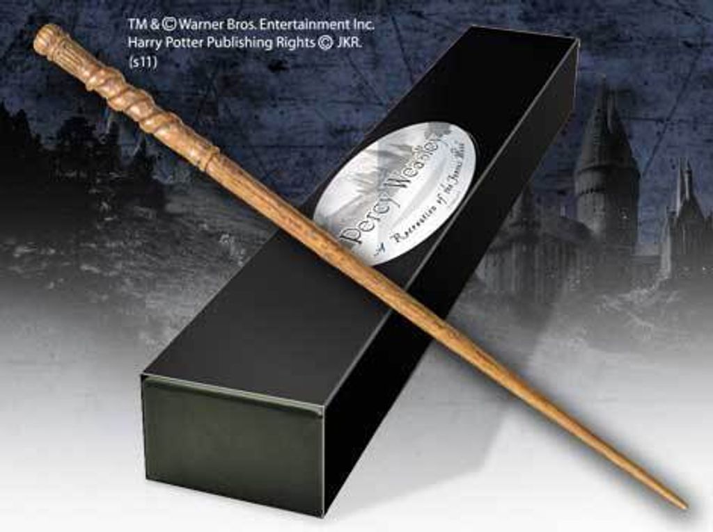 Noble Collection Harry Potter Zauberstab Percy Weasley (Charakter-Edition) NOB8218