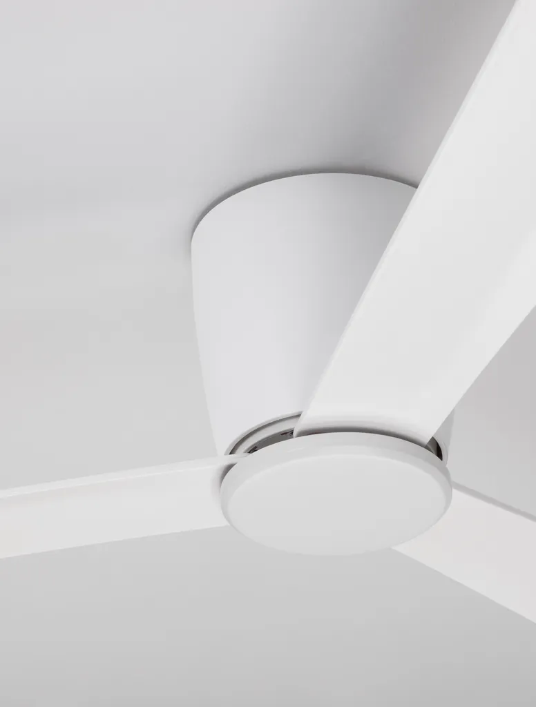 Ventilateur de plafond avec lampe et télécommande pour salon Nova Luce