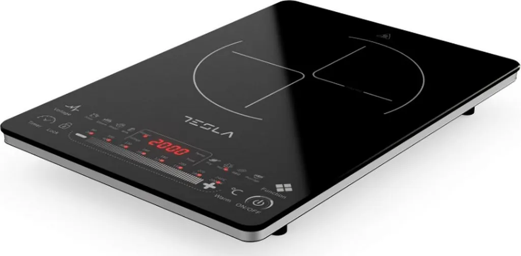 Table cuisson induction Tesla 2000W idéale pour studio et kitchenette - 4