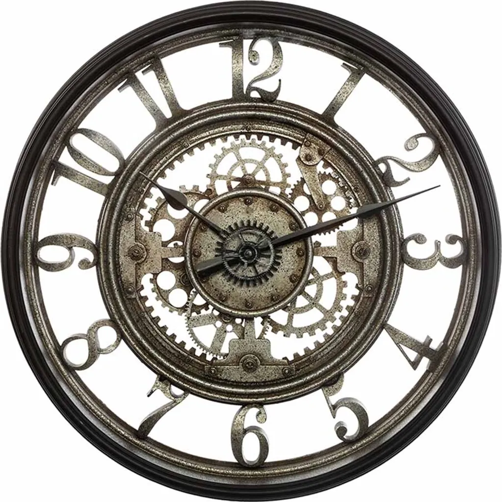 Horloge Murale Mécanique Chappell 51 cm : Lisible, Robuste et Design