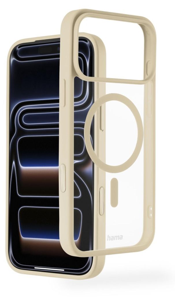 Hama Handyhülle Frame Protect, für iPhone 17 Pro Max, Durchsichtig