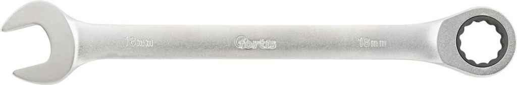 Fortis 4317784727273, 18 mm, Chrom-Vanadium-Stahl, Matte, 15°, 237 mm, 1 Stück(e)