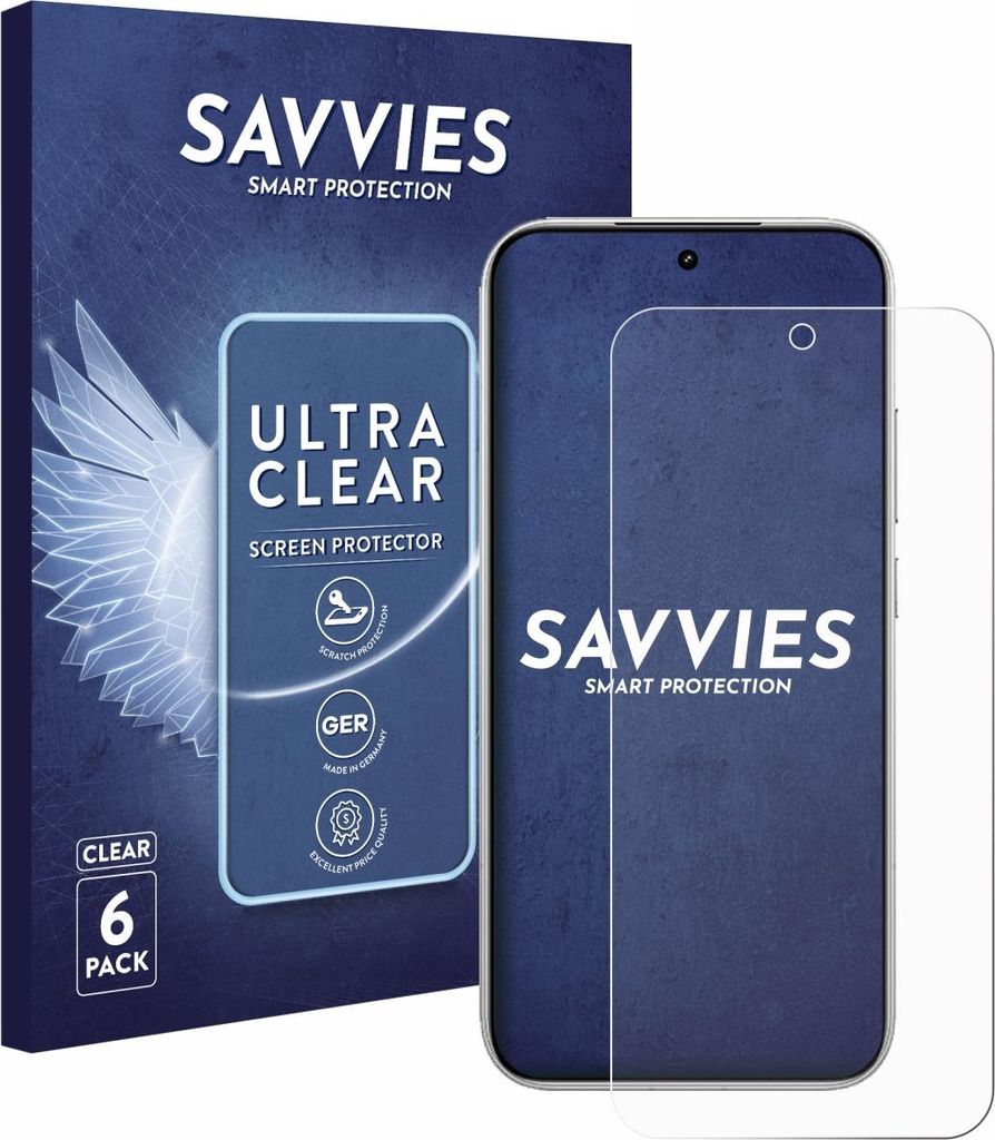 6x Für Xiaomi Poco F8 Pro 5G Schutzfolie Savvies Displayschutz Display Schutz Folie Klar Transparent