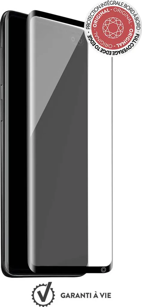 Protège-écran pour Samsung S10+ Force Glass incurvé spécial empreinte