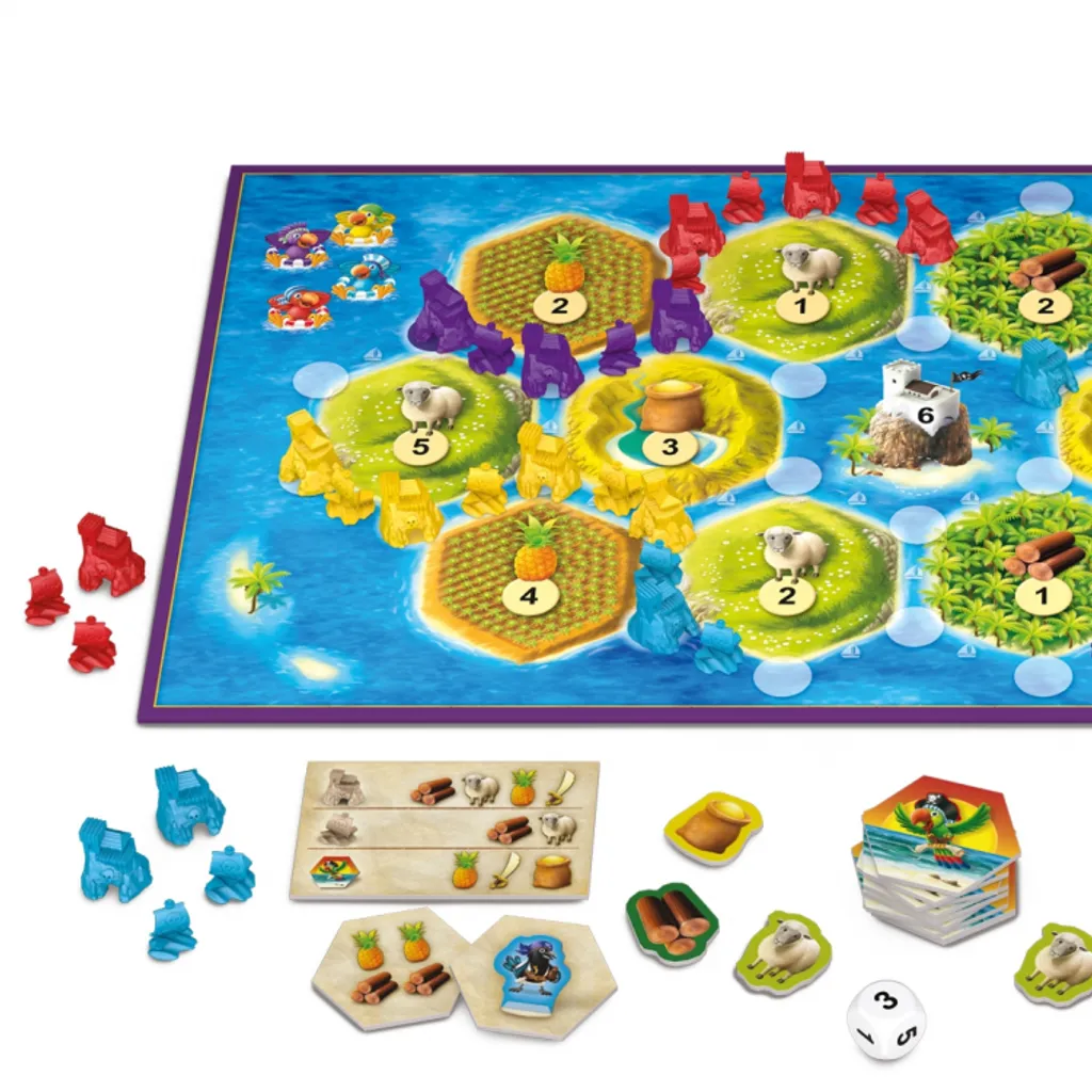 Albi Colons de Catan Junior : jeu de société stratégique pour enfants