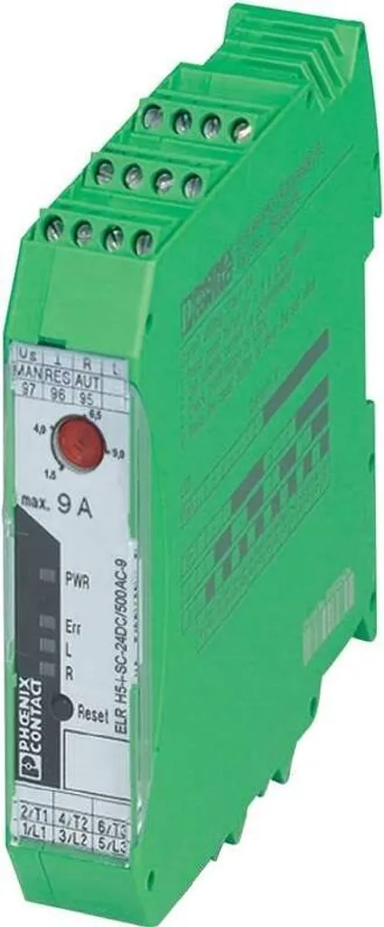 Démarreur hybride ELR H5-I-SC Phoenix Contact - Commutation 9A 500AC
