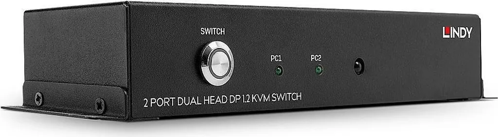Switch KVM DisplayPort 1.2 Double Tête pour 2 Ordinateurs et 2 Écrans