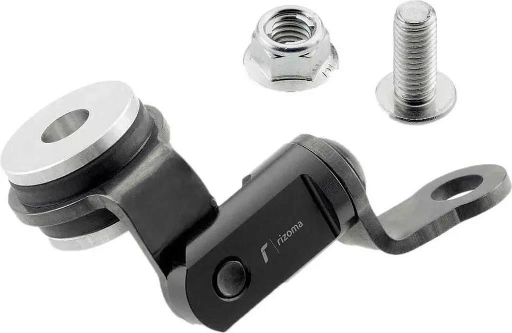 Rizoma CT451 Support de réservoir de liquide de frein Noir - Montage Pro