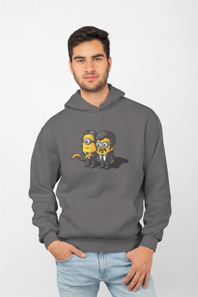 D&B Uni Hoodie MO00030 Minions Anthrazitgrau-Größe S