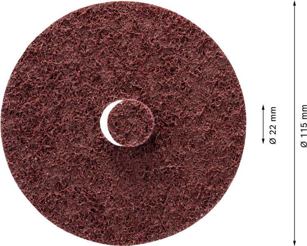 EXPERT N477 SCM Vliesscheibe, 115mm, medium