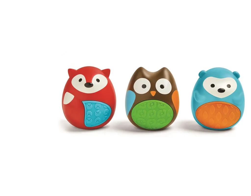 Skip Hop Explore & More Egg Shaker Trio - Set de 3 Maracas Œufs Éveil