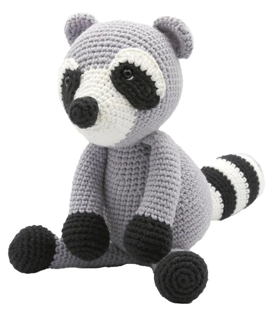 Amigurumi à crocheter raton laveur Lyanna kit complet Hardicraft 24 cm