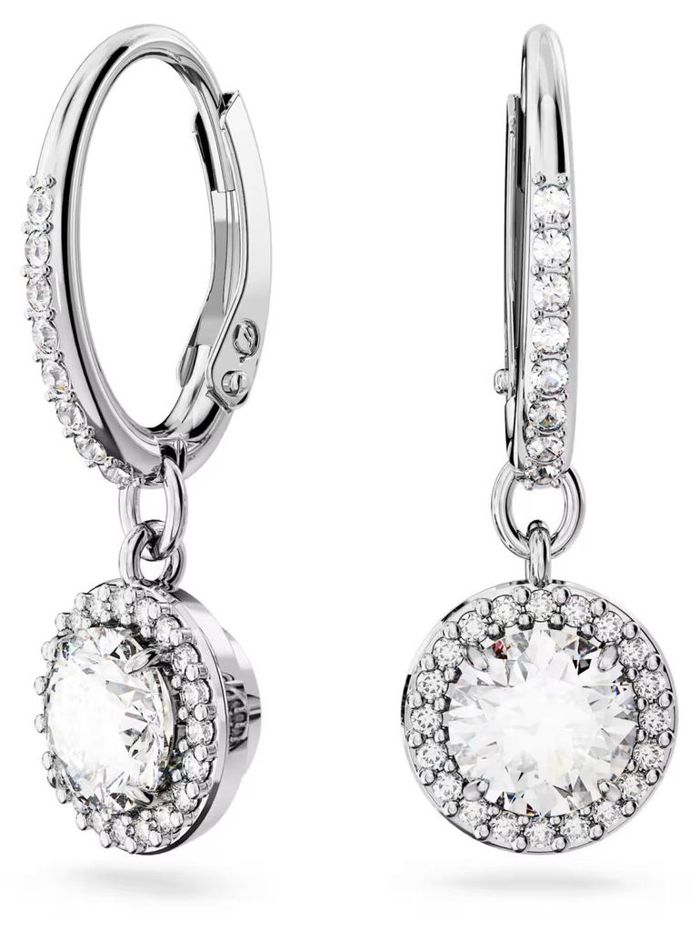 SWAROVSKI Damen Angelic Drop-Ohrhänger Weiß UNA 5636270 Produktbild 