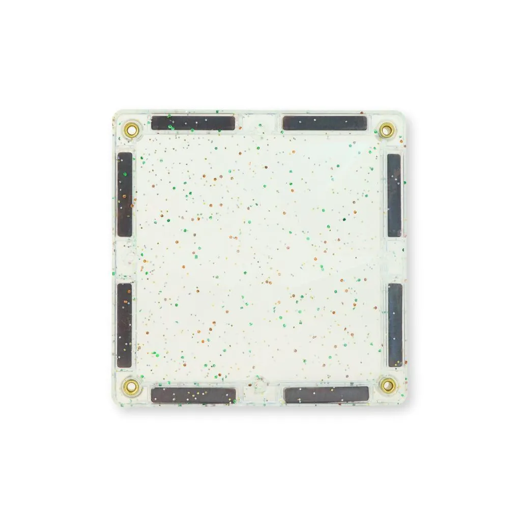 Jeu de construction magnétique Cleverclixx avec plaques brillantes 60pcs - 8
