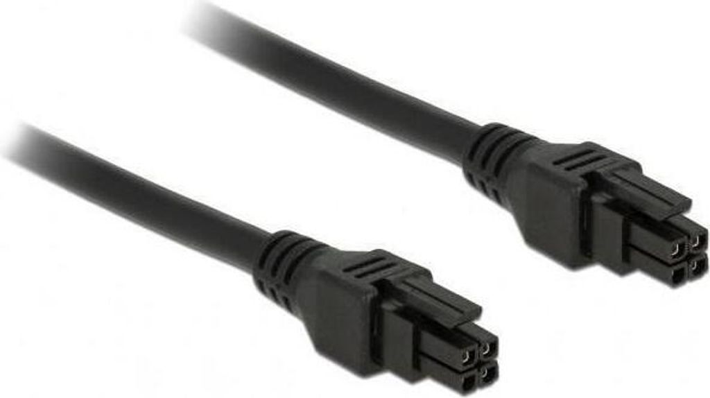 DELOCK MicroFit 3.0 Kabel 4Pin St > St 0.50m