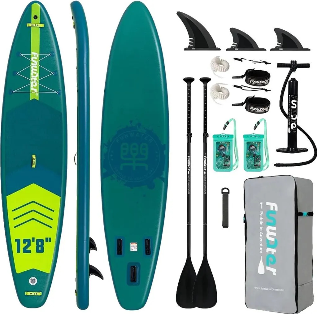 Planche SUP haute capacité 230 kg avec revêtement antidérapant EVA