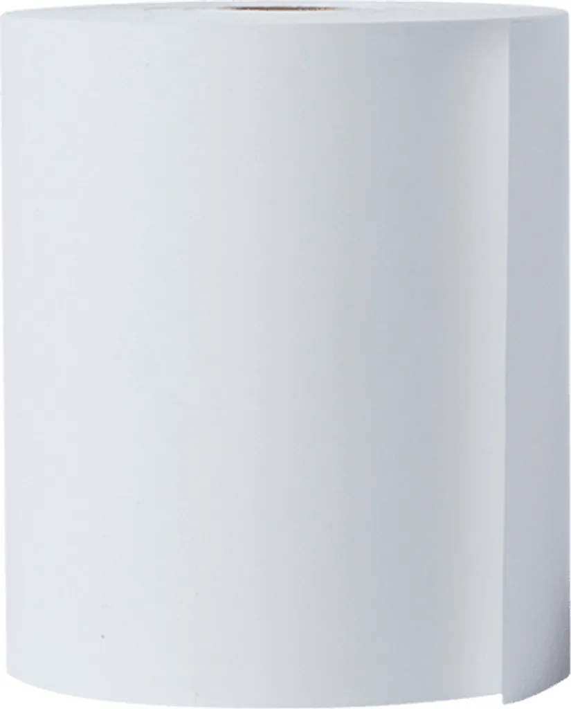 Rouleau Brother papier blanc 76mm haute densité pack de 8 unités