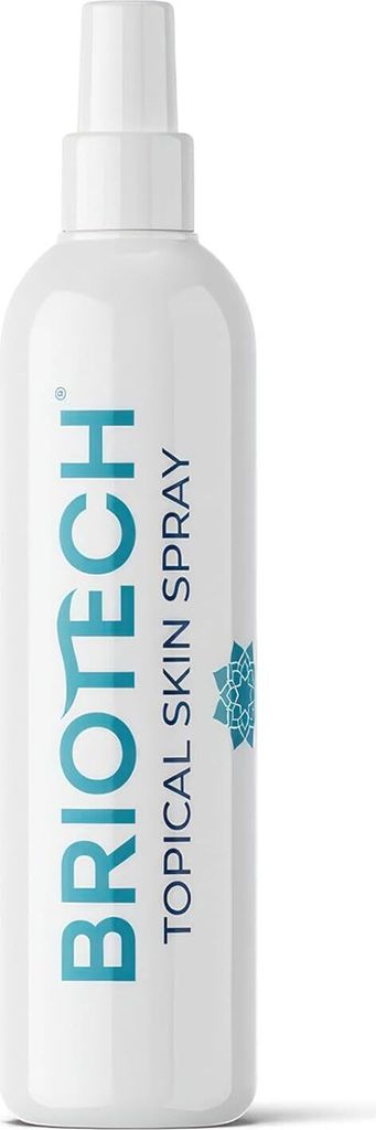 BRIOTECH Topical Skin Spray - Beruhigendes Körperspray für juckende Haut, Kopfhaut, Juckreiz, Hautausschlag, Sunburn - Feuchtigkeitsspray, Sonnen...
