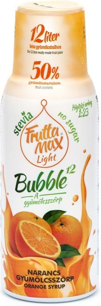 Fruttamax Light Pomerančový sirup (500ml), 47874 Obrázek produktu 