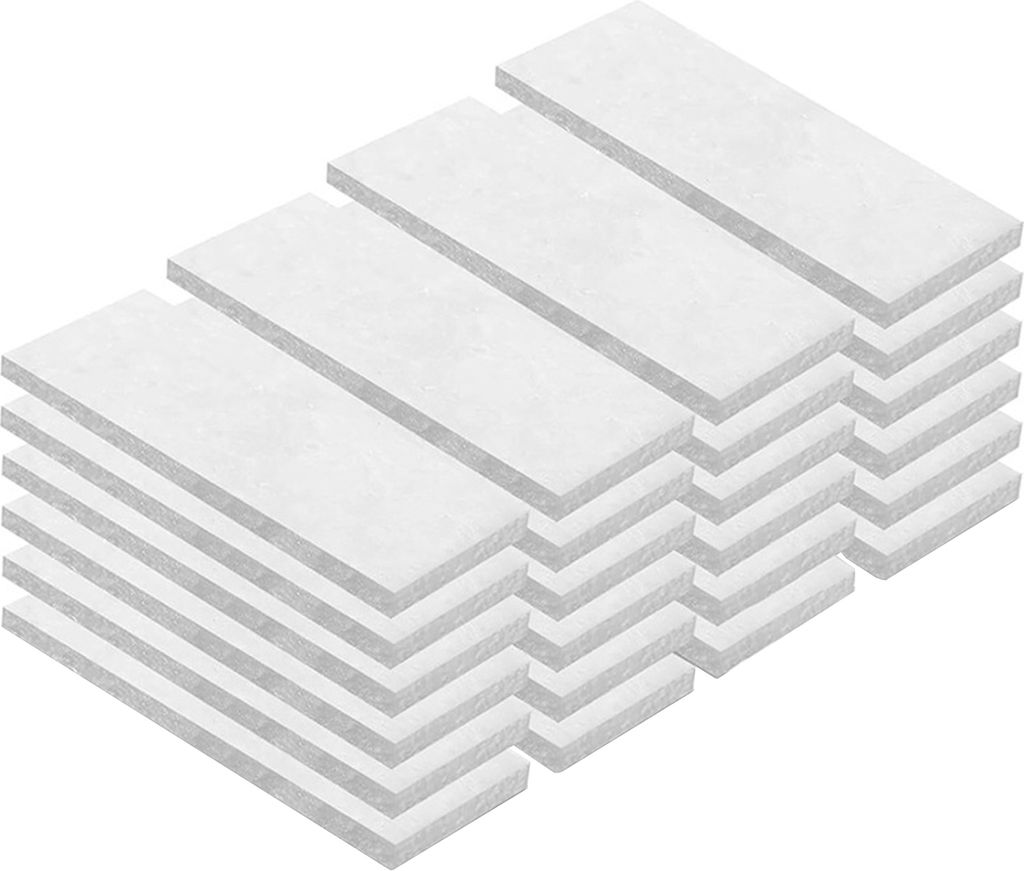 5/24 Stück Dochte aus Keramikwolle für Tischfeuerstellen, hitzebeständig, sicher in der Anwendung, langlebig, DIY-Schwamm-Baumwollkerne für Tis...